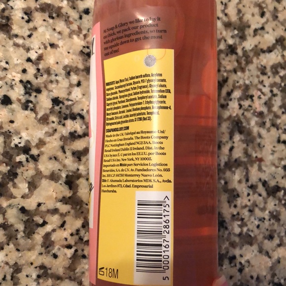 *BUY 1 Get 1 FREE! * Soap & Glory Best Washes Uplifting Body Wash - Pink - Picture 2 of 4